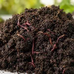 Red Wigglers & Compost (5lb)